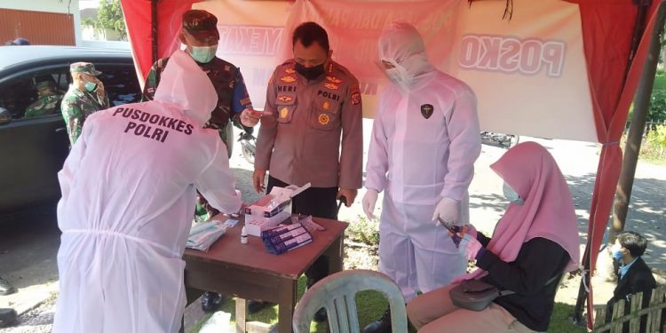 Pemkot dan Polresta Mataram Optimalkan Penjagaan di Tiga Pos Penyekatan