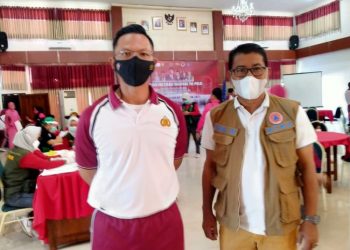 Songsong Hari Lahir Bayangkara, Polres Dompu Gelar Vaksinasi Massal