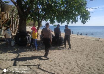 Pastikan Penerapan Prokes,  Polres Awasi Objek Wisata di Sumbawa