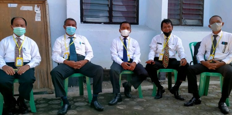 Tim Pansel Sekda Dompu Lakukan Test Wawancara dan Uji Makalah