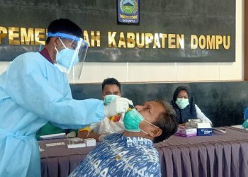 Staf BPKAD Positif Covid-19, 76 Pegawai Setda Dirapid Antigen