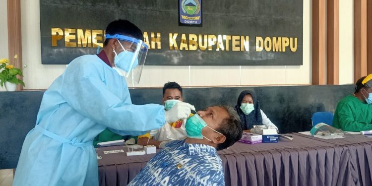 Staf BPKAD Positif Covid-19, 76 Pegawai Setda Dirapid Antigen