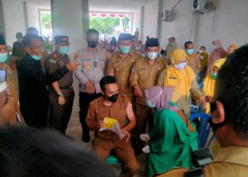 Bupati Kader Jaelani : Vaksin Itu Baik dan Sehat