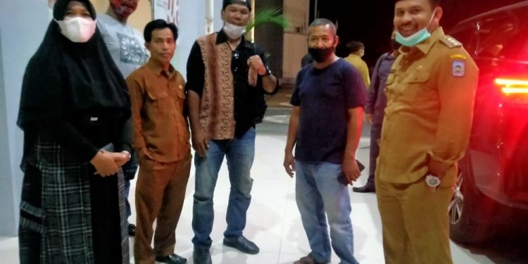 Bupati Dompu Ngajak Tamunya Untuk Jadi Tauladan Prokes