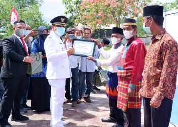 Bupati Dorong Kades Untuk Maksimalkan Capaian Vaksinasi Antivirus Covid-19