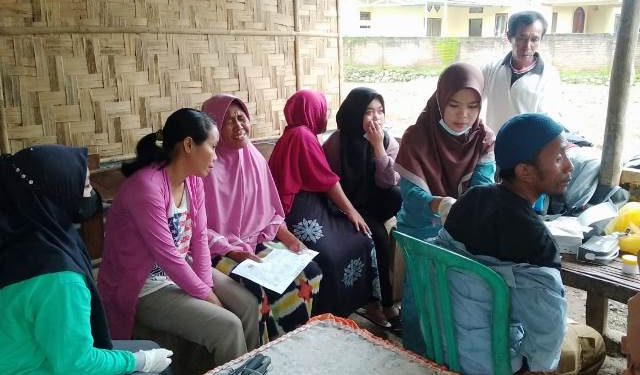 Vaksinasi Antivirus Covid-19 di Desa Lepadi 190 Orang Berhasil Divaksin
