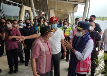 Tinjau Sarana Pendukung MXGP, Menhub RI Terbang ke Sumbawa