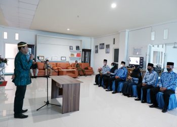 Pejabat Eselon III Dilantik Usai Upacara HUT Dompu ke 207