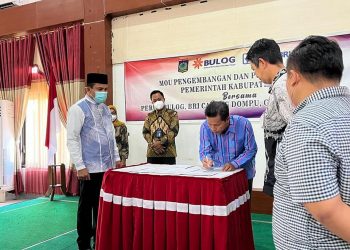Direktur Bisnis dan Pimpinan Wilayah Bulog NTB Kunker di Dompu 