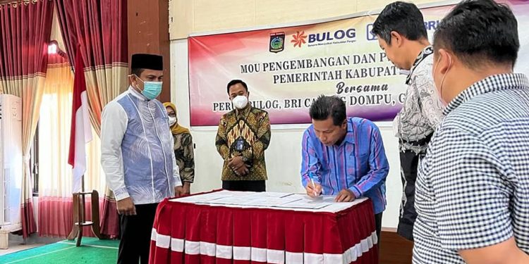 Direktur Bisnis dan Pimpinan Wilayah Bulog NTB Kunker di Dompu