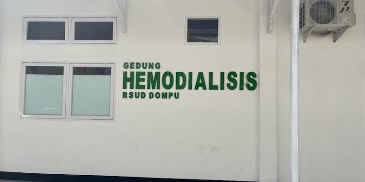 Gedung Hemodialisis Rampung, RSUD Dompu Menuju Pelayanan Maksimal