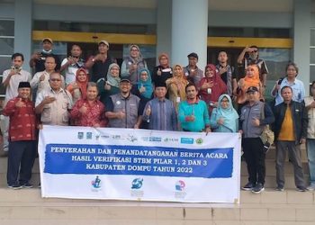 Kabupaten Dompu Ditetapkan Sebagai Daerah Berpredikat “STBM  Baik”