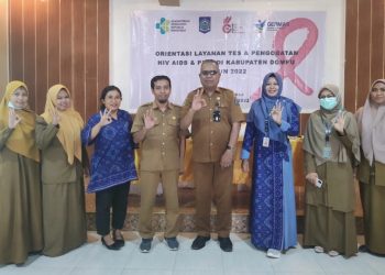 Sukseskan Program Pengendalian HIV AIDS, Dikes Laksanakan Orientasi Layanan Test dan Pengobatan