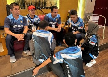 Tim Billiard Dompu Pagi Ini Berhadapan dengan KSB dan Kab. Bima