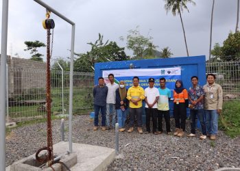 PT STM Serahkan Bantuan Fasilitas Air Bersih Untuk Warga Desa Marada