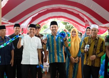 Bupati Dompu H. Kader Jaelani, Resmikan Penggunaan Gedung Labkesda dan PSC 119