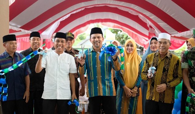 Bupati Dompu H. Kader Jaelani, Resmikan Penggunaan Gedung Labkesda dan PSC 119