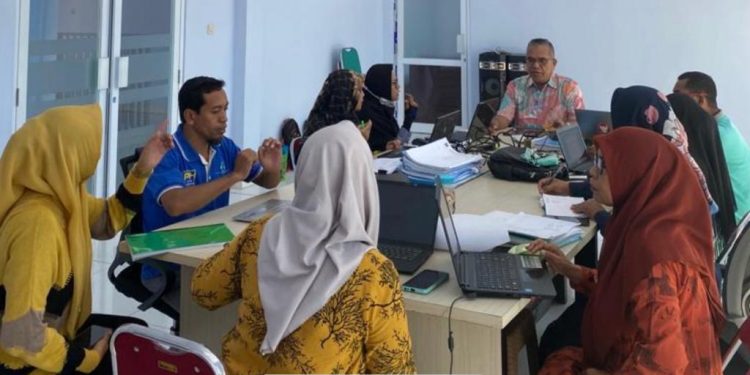 Kadikes Dompu Lakukan Pembinaan di Puskesmas Ranggo Untuk Persiapan Re-Akreditasi