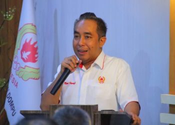 Ketua KONI NTB Bicara Tentang PON XXII di Rakerkab KONI Dompu