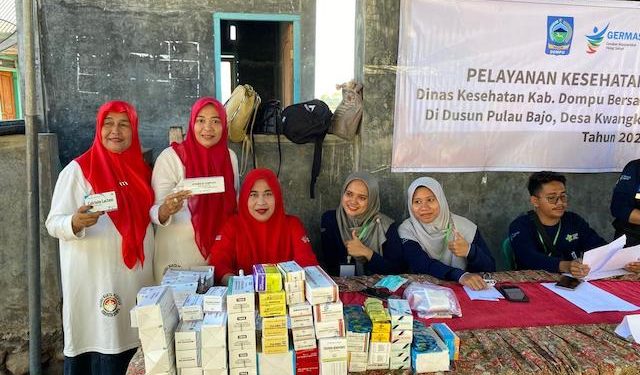 Dikes Dompu Gelar Pelayanan Kesehatan Bergerak (TPK) di Daerah Terpencil