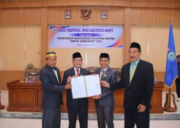 Rapat Paripurna DPRD Dengan Agenda Penetapan Rancangan KUA PPAS RAPBD 2024