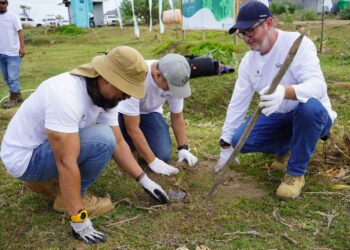 Rayakan Hari Lingkungan Hidup Sedunia, Sumbawa Timur Mining Upayakan Restorasi Tanah Melalui Instalasi Lubang Biopori