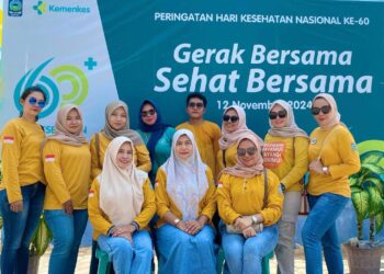 Penyampaian Plt Kadikes Pada HKN 60 Tingkat Kabupaten Dompu