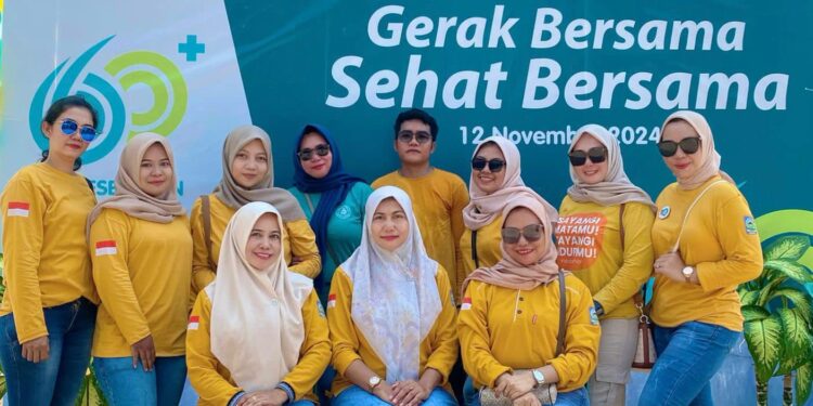 Penyampaian Plt Kadikes Pada HKN 60 Tingkat Kabupaten Dompu