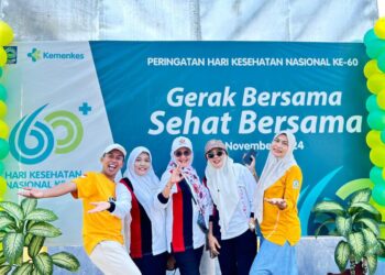 Penyampaian Plt Kadikes Pada HKN 60 Tingkat Kabupaten Dompu