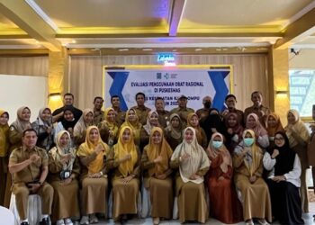 Dikes Dompu Laksanakan Evaluasi Penggunaan Obat Rasional (POR) di Puskesmas
