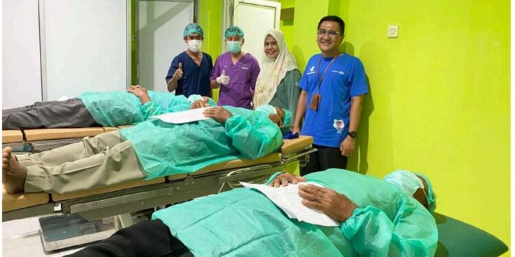 86 Pasien Mata Katarak Berhasil Dioperasi di Hari Kedua