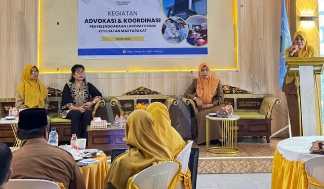 Labkesda Gelar Advokasi dan Koordinasi Penyelenggaraan Labkesmas