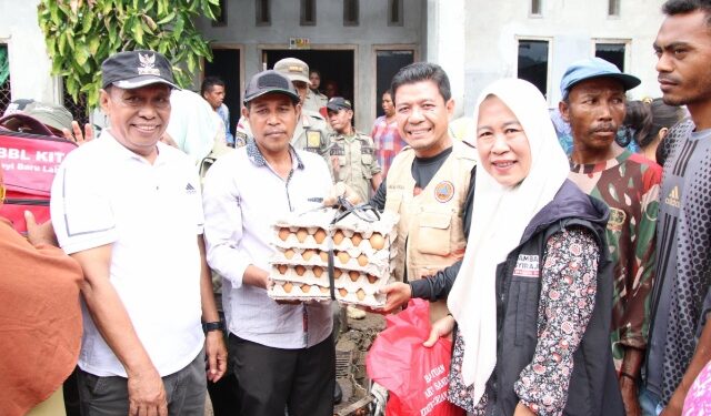 Bupati Dompu Sambangi Masyarakat Terdampak Banjir Kecamatan Hu’u