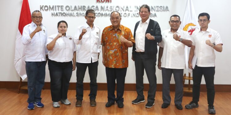 Audiensi ke KONI Pusat, SIWO PWI Undang Ketum KONI Buka Rakernas Se-Indonesia
