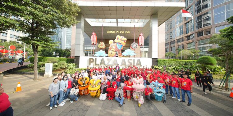 Sambut Tahun Kuda 2026, Plaza Asia Sulap Perkantoran Jadi Episentrum Akulturasi Budaya Tionghoa-Betawi