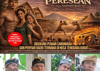 Ketika Peresean Diangkat Jadi Serial Sandiwara Radio