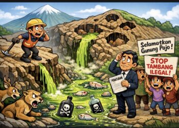 Menyelamatkan Perut Gunung Pajo dari Ambisi Ilegal
