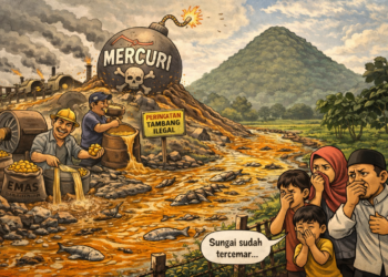 Menghitung Mundur Bom Waktu di Gunung Pajo: Emas, Air Raksa, dan Pertaruhan Nasib Lingkungan