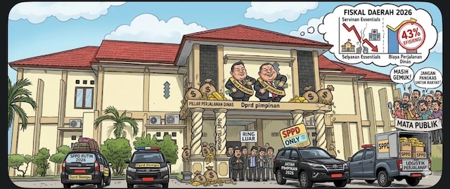 SPPD DPRD Dompu : Efisiensi di Atas Kertas, Pemborosan di Balik Meja