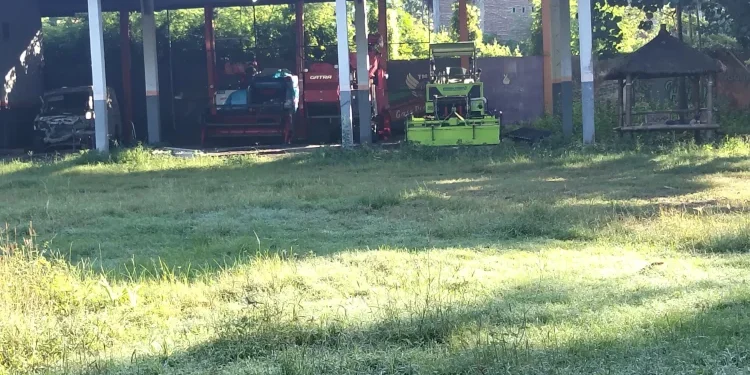 Setahun di Gudang 3 Unit Combine Harvester Bantuan di Dompu Belum Juga Dibagi ke Petani