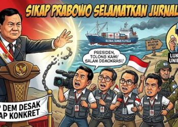 Empat Jurnalis Indonesia Diduga Ditahan Israel, KPP DEM Desak Presiden Prabowo Turun Tangan