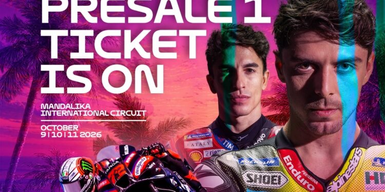 Tiket Early Bird Sold Out, ITDC Buka Penjualan Presale 1 Tiket Pertamina Grand Prix of Indonesia 2026