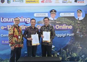 Bank NTB Syariah Dukung Digitalisasi Pelabuhan Senggigi Melalui Kerja Sama Sistem Pembayaran Digital Easybook