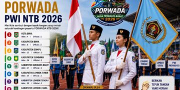 Persiapan Porwada PWI NTB 2026 Rampung 100 Persen, Gubernur Iqbal Dijadwalkan Hadir