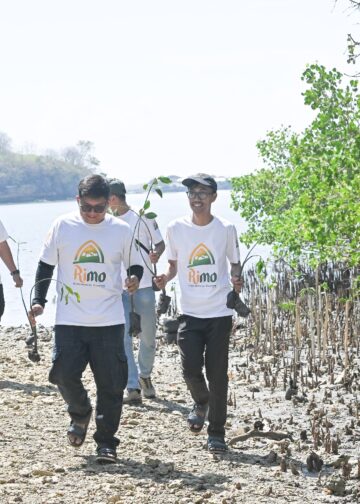 Peringati Hari Mangrove Sedunia dan HUT ke-62, Bank NTB Syariah Tanam Mangrove di Kawasan Ekowisata Paremas