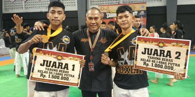 Dua Petarung Muda Dompu Sumbang Emas dan Perak, NTB Rebut Juara Umum 2 BHS Cup III 2026