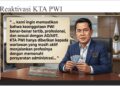 PWI Pusat Buka Program Reaktivasi KTA Biasa dan Peningkatan KTA Muda, Pendaftaran Dibuka 3 Agustus