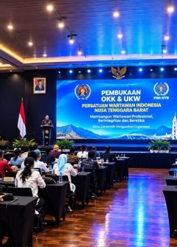 Cetak Sejarah, PWI NTB Gelar UKW Mandiri Terbesar